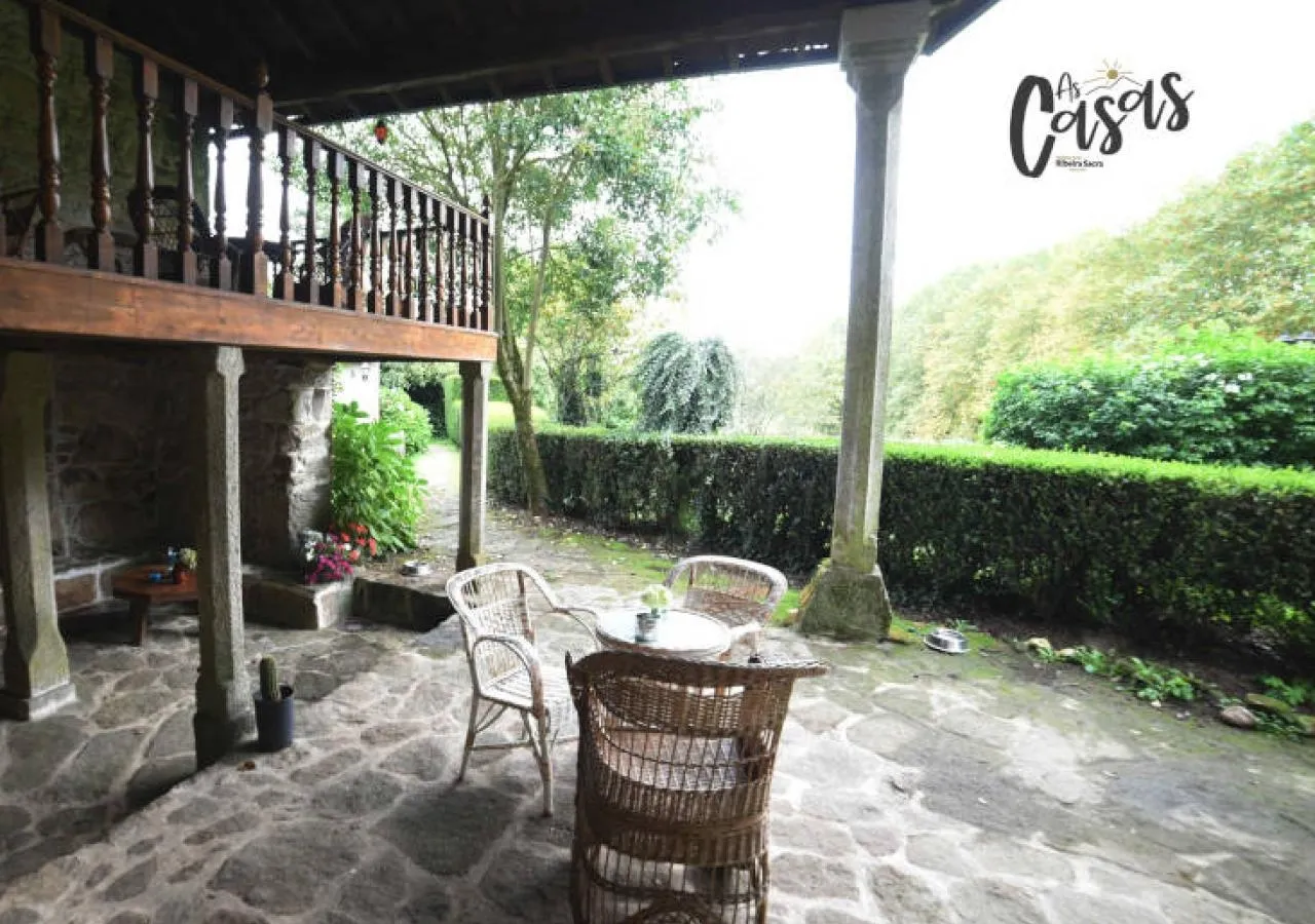 Pazo as Casas terraza
